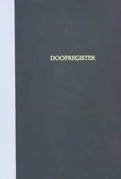 Omslag van Doopregister