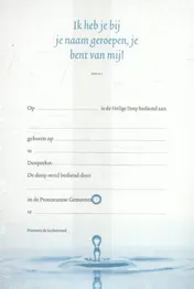 Omslag van Doopkaart 402