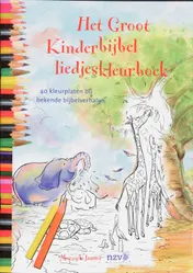 Omslag van Het Groot Kinderbijbelliedjeskleurboek