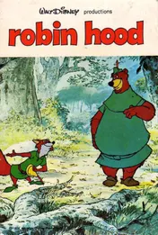 Omslag van Robin hood walt disney jeugdbibl.