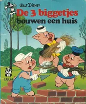 Omslag van Drie biggetjes bouwen een huis