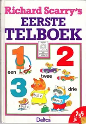 Omslag van Richard scarry s eerste telboek