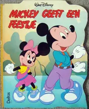 Omslag van Mickey geeft een feestje
