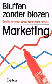 Omslag van Bluffen zonder blozen marketing