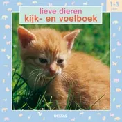 Omslag van Lieve dieren, kijk- en voelboek