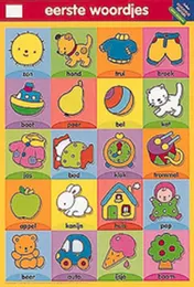 Omslag van Educatieve posters - Eerste woordjes