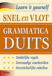 Omslag van Snel en vlot grammatica Duits