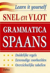 Omslag van Snel en vlot grammatica Spaans