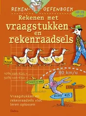 Omslag van Rekenen met vraagstukken en rekenraadsels