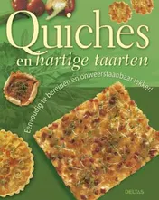 Omslag van De lekkerste quiches en hartige taarten