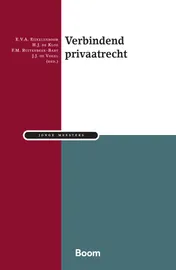Omslag van Verbindend Privaatrecht