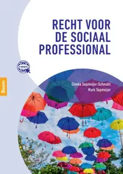 Omslag van Recht voor de sociaal professional