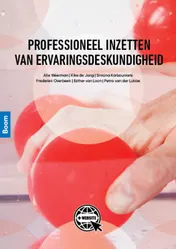 Omslag van Professioneel inzetten van ervaringsdeskundigheid