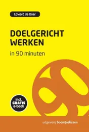 Omslag van Doelgericht werken in 90 minuten