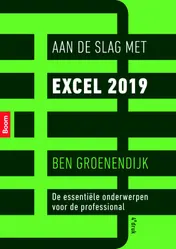 Omslag van Aan de slag met Excel 2019