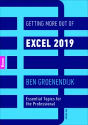 Omslag van Getting More Out of Excel 2019