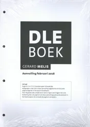 Omslag van DLE Boek: Aanvulling februari 2018