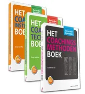Omslag van bevat: Het Coachingsmethoden Boek, Het Coachingstechnieken Boek, Het Coachingsinstrumenten Boek