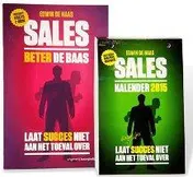 Omslag van Saleskalender 2015 & Sales beter de baas set