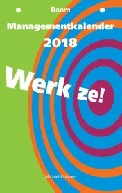 Omslag van Managementkalender 2018