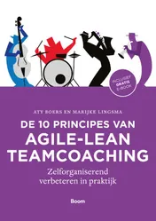 Omslag van De 10 principes van agile-lean teamcoaching