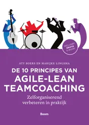 Omslag van De 10 principes van agile-lean teamcoaching