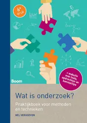 Omslag van Wat is onderzoek?