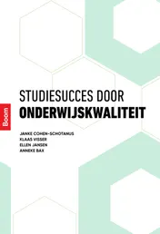 Omslag van Studiesucces door onderwijskwaliteit
