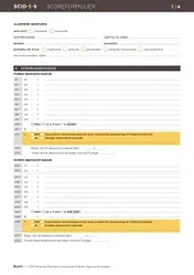 Omslag van SCID-5-S: Scoreformulieren (50 ex.)
