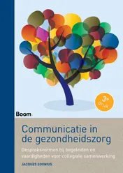 Omslag van Communicatie in de gezondheidszorg