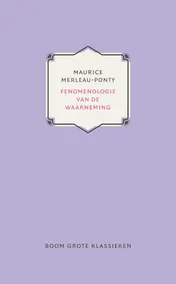 Omslag van Fenomenologie van de waarneming