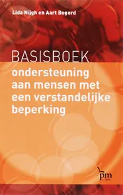 Omslag van Basisboek ondersteuning aan mensen met een verstandelijke beperking