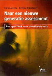 Omslag van Naar een nieuwe generatie assessment