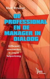 Omslag van De professional en de manager in dialoog