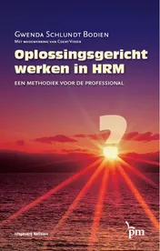 Omslag van Oplossingsgericht werken in HRM