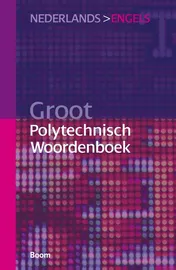 Omslag van Groot Polytechnisch Woordenboek Nederlands > Engels