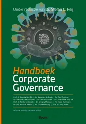 Omslag van Handboek Corporate Governance