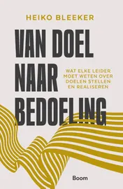 Omslag van Van doel naar bedoeling