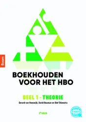 Omslag van Boekhouden voor het hbo deel 1. Theorieboek