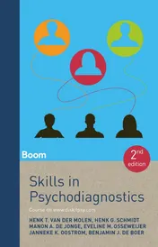 Omslag van Skills in psychodiagnostics