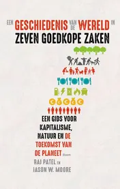Omslag van Een geschiedenis van de wereld in zeven goedkope zaken
