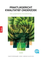Omslag van Praktijkgericht kwalitatief onderzoek