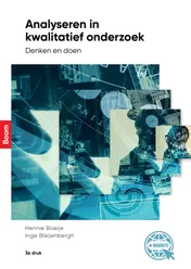 Omslag van Analyseren in kwalitatief onderzoek