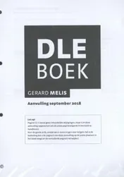 Omslag van DLE Boek: Aanvulling september 2018