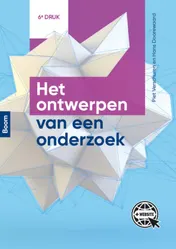 Omslag van Het ontwerpen van een onderzoek