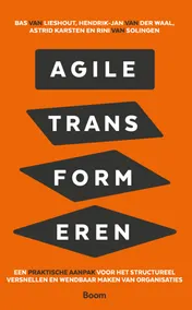 Omslag van Agile transformeren