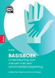 Omslag van Basisboek ondersteuning aan mensen met een verstandelijke beperking