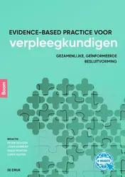 Omslag van Evidence-based practice voor verpleegkundigen