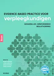 Omslag van Evidence-based practice voor verpleegkundigen