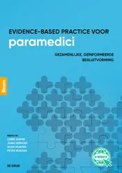 Omslag van Evidence-based practice voor paramedici